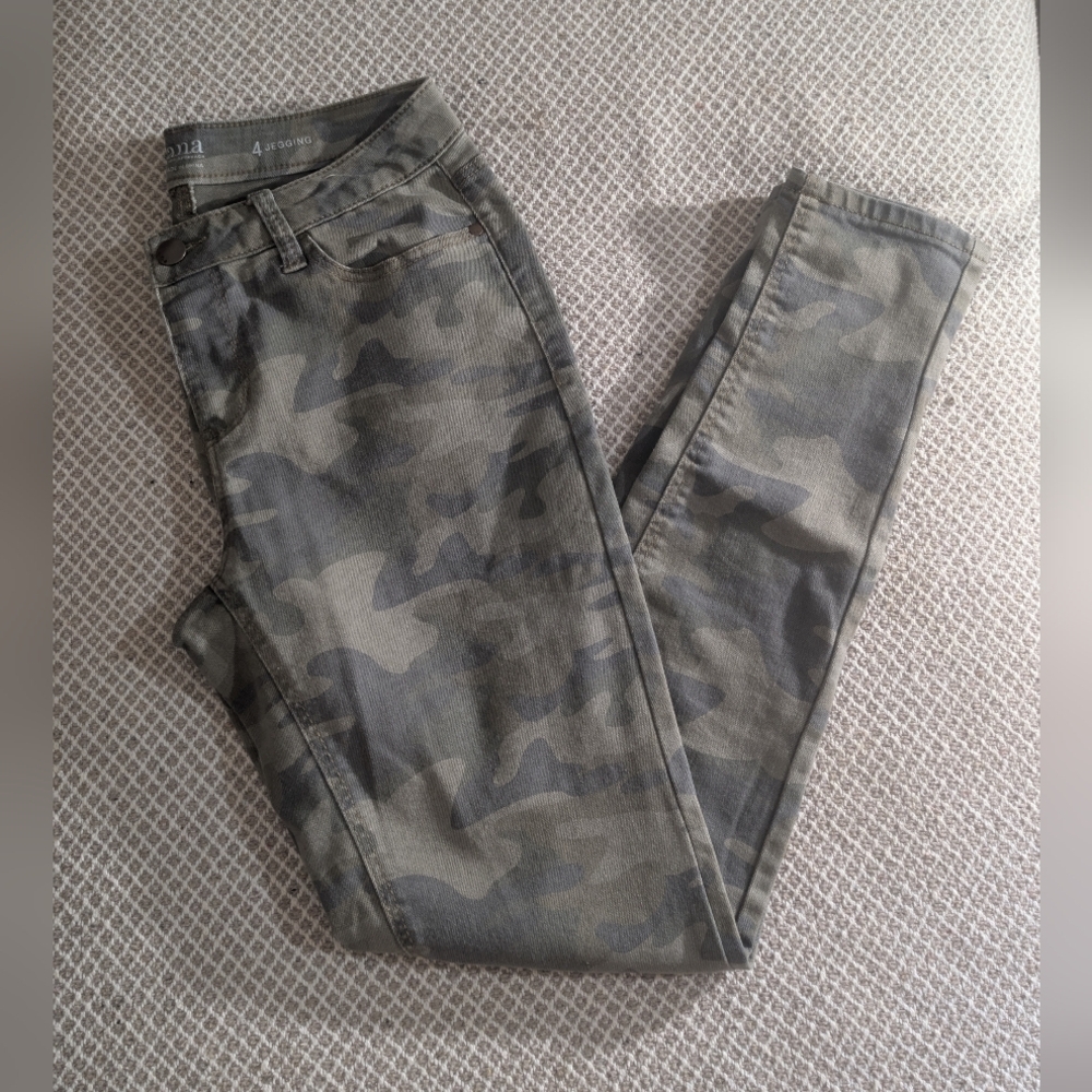 a.n.a Camouflage Jeggings Stretch High rise - Picture 3 of 10